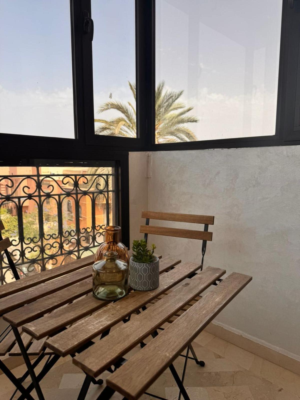 Appartement Malak - Residence Avec Piscine, Wifi, Gardien H24 Marrakesh Exterior foto